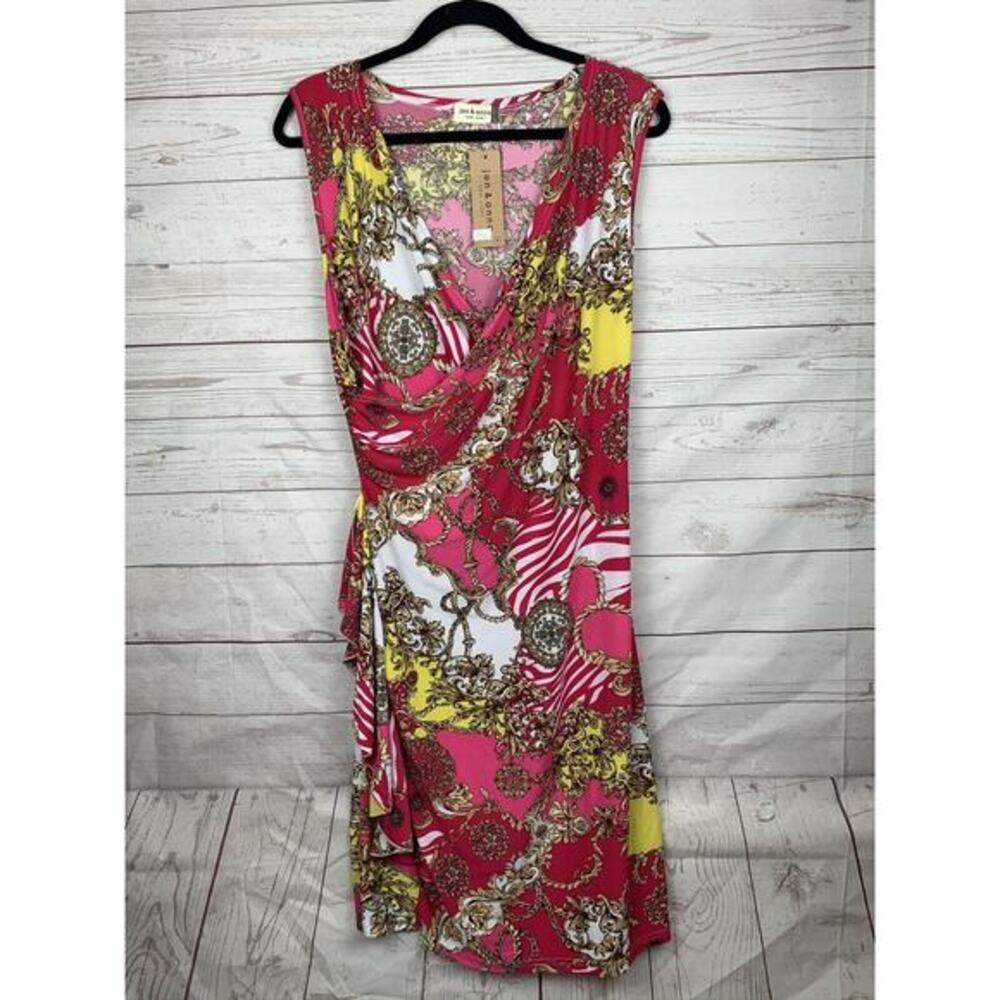 Jon &‎ Anna NY New York Dress Ladies Medium Sleeveless multi colored NEW